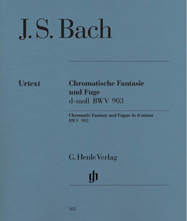 J.S.巴赫：d小调半音阶幻想曲与赋格BWV 903 and 903a  HN 163
