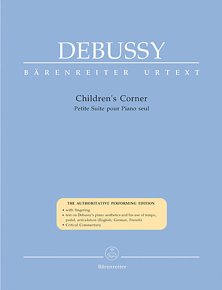 【原版乐谱】Debussy 德彪西 儿童园地 BA 8767