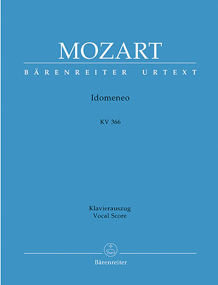 【歌剧曲谱】Mozart 莫扎特 伊斯梅纽斯KV366 (歌剧钢琴伴奏谱) BA 4562-90