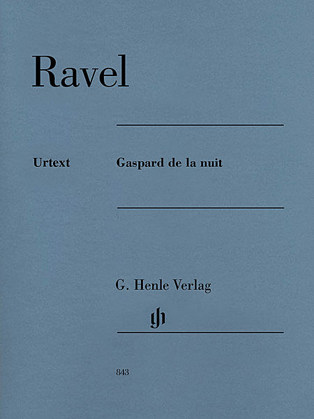 【原版乐谱】Ravel 拉威尔 夜之幽灵 HN 843