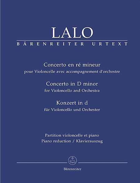 Lalo 拉罗 D小调大提琴与管弦乐队协奏曲 BA 6999-90