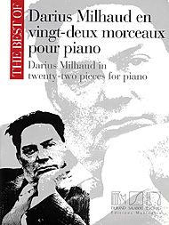 【原版】Darius Milhaud 米约 钢琴作品集 HL.50564851