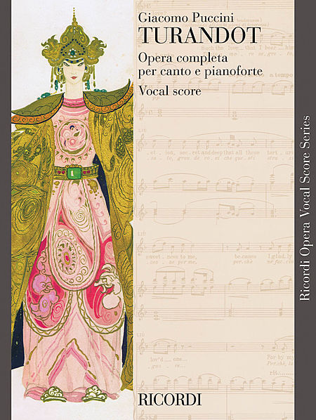 【原版】Puccini 普契尼 图兰朵公主（歌剧钢伴）HL 50018130