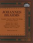 Johannes Brahms 勃拉姆斯室内音乐全集:弦乐五重奏和单簧管五重奏 DOVER