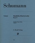 Robert Schumann  舒曼 钢琴作品全集 卷I  HN 920