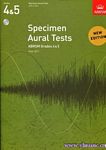 英皇考级：听觉测试模拟题Specimen Aural Tests（第4-5级）（附2CD）（英文版）