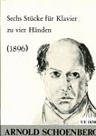 schoenberg 勋伯格：六首钢琴小品四首联弹  UE 18383