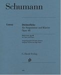 Schumann 舒曼 诗人之恋 op. 48(高音） HN 549
