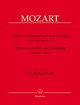 【原版乐谱】莫扎特钢琴协奏曲的华彩乐段、引子和装饰音 BA 4461