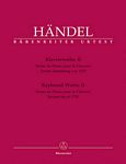 【原版】Handel  亨德尔 键盘乐器作品第二辑 ：为羽管键琴所作组曲 BA 4221