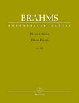【原版谱】Brahms  勃拉姆斯 钢琴作品op 119  BA 9631