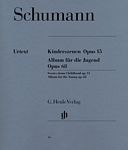 【原版】Schumann 舒曼 少年曲集 op. 68/ 童年情景 op. 15 HN 46