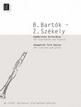 【原版】Bartók 巴托克 罗马尼亚民间舞蹈（单簧管和钢琴）UE11679