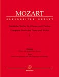 【原版】莫扎特 小提琴作品集 I (小提琴与钢琴）BA 5761