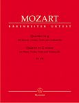【原版】莫扎特 G小调弦乐四重奏 KV 478  BA 4728