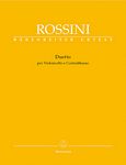 【原版】Rossini 罗西尼 大提琴与低音提琴二重奏 BA 10544