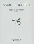【原版】Samuel Barber 巴伯 弦乐四重奏 OP11  HL.50341730