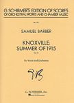 【原版】诺克斯维尔1915年之夏--巴伯女高音与乐队声乐作品  HL.50339220