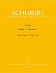 【原版】Schubert 舒伯特 艺术歌曲 第3 辑（高音） BA 9103