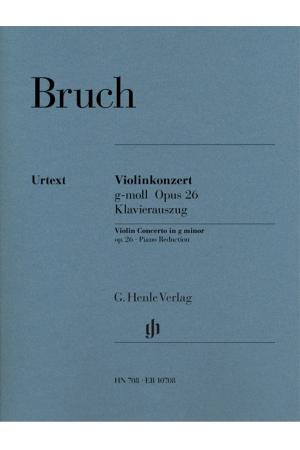 【原版】 Max Bruch 布鲁赫 g小调小提琴协奏曲 op. 26 HN 708