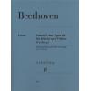 【原版】Beethoven 贝多芬 F大调小提琴奏鸣曲（“ 春天” 奏鸣曲） op. 24 HN 162