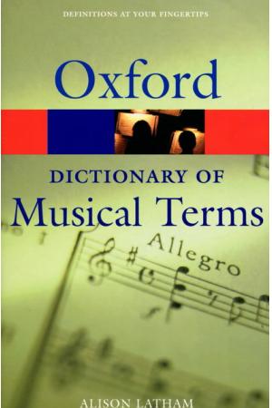 OXFORD DICTIONARY OF MUSICAL TERMS（英文）