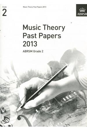 英皇考级：Music Theory Past Papers 2013 G2 2013年乐理真题2级（英文版）