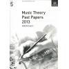英皇考级：Music Theory Past Papers 2013 G5 2013年乐理真题5级（英文版）