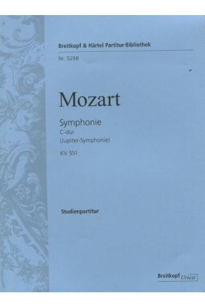 Mozart 莫扎特 第四十交响曲《朱庇特》K. 551（总谱）PB 5298