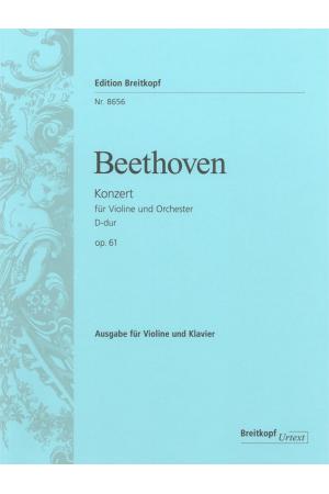 Beethoven 贝多芬 D大调小提琴协奏曲 OP.61 EB 8656