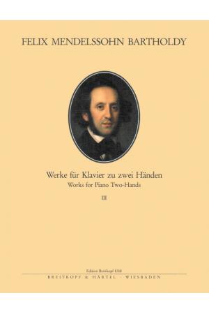Mendelssohn 门德尔松：钢琴独奏全集（第三册）EB 8318