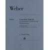 Weber  韦伯  降E大调单簧管协奏曲 OP.26  HN 718