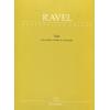 原版乐谱 RAVEL 拉威尔:钢琴、小提琴与大提琴三重奏  BA 9418