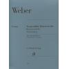 Weber 韦伯 钢琴曲选集、（音乐会小品、变奏曲） HN 414
