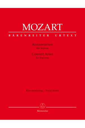 Mozart 莫扎特 女高音音乐会咏叹调 BA 9182