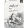 英皇考级：Music Theory Past Papers 2015 Model Answers 2015年乐理真题答案6级
