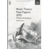 英皇考级：Music Theory Past Papers 2015 Model Answers 2015年乐理真题答案5级