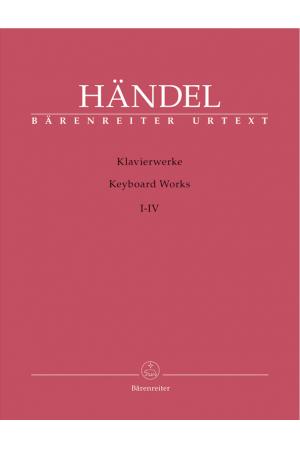HANDEL  Works for Piano HWV 426-433 亨德尔 键盘乐器作品集（1-4辑套装版） BA 4262 