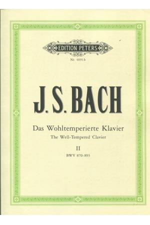 J.S Bach 巴赫 平均律钢琴曲集(第二卷)  EP 4691B