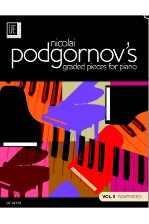 Podgornov 普多可诺夫 钢琴分级曲集（3) （高级）UE34553