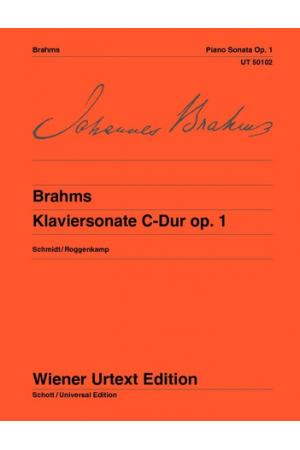 Brahms 勃拉姆斯：C大调第一钢琴奏鸣曲 op. 1 UT50102