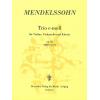 Mendelssohn 门德尔松：C小调钢琴三重奏 MWV Q 33 op. 66  DV8326 