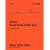 Brahms 勃拉姆斯：升F小调第二钢琴奏鸣曲 op. 2 UT50103