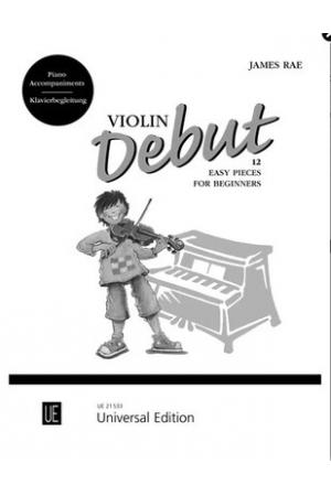 给单独辅导课或团体课使用的十二首简易乐曲--小提琴 UE21533