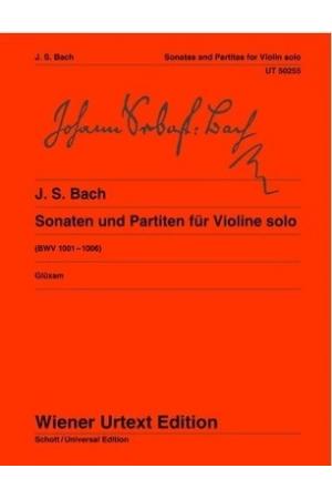 【原版】巴赫 六首小提琴无伴奏奏鸣曲和组曲 UT50255