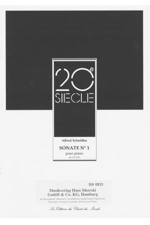 Schnittke 施尼德科 第一钢琴奏鸣曲 SIK6833
