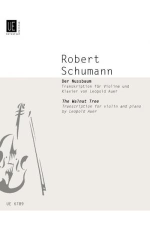 Schumann 舒曼 《核桃树》——为小提琴而作 UE6789