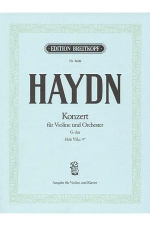 海顿 G大调小提琴协奏曲  Hob VIIa:4  EB 8606