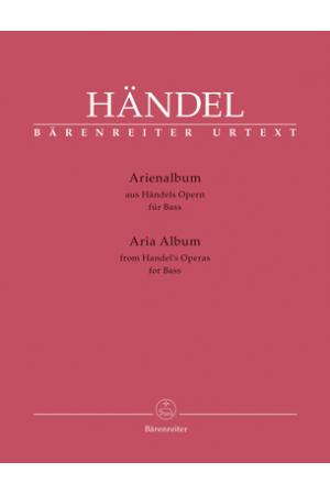 【原版】Handel 亨德尔 低音咏叹调曲集 BA 10255