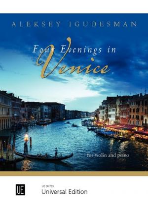 伊古德斯曼 在威尼斯的四夜--为小提琴而作 UE 36755